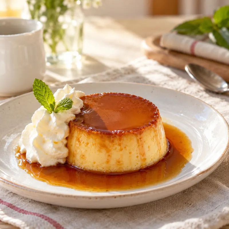 Flan casero